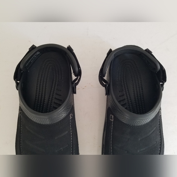 Crocs Men's Yukon Vista Clogs Black Size 7 - Picture 10 of 16